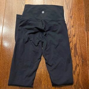 Lululemon- leggings, size 2, black